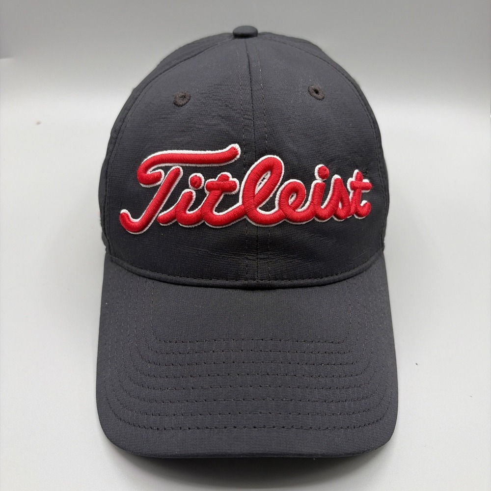 Titleist Texas Tech Cap Hat Mens OSFA Black Red Raiders Snapback NCAA Golf Cap